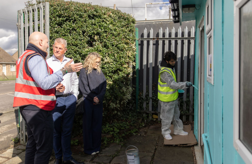 Stuart MP at Long Buckby Youth Centre