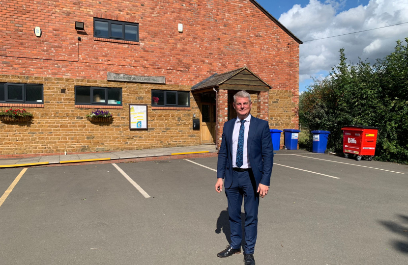 Stuart Andrew MP at Boddington Village Hall